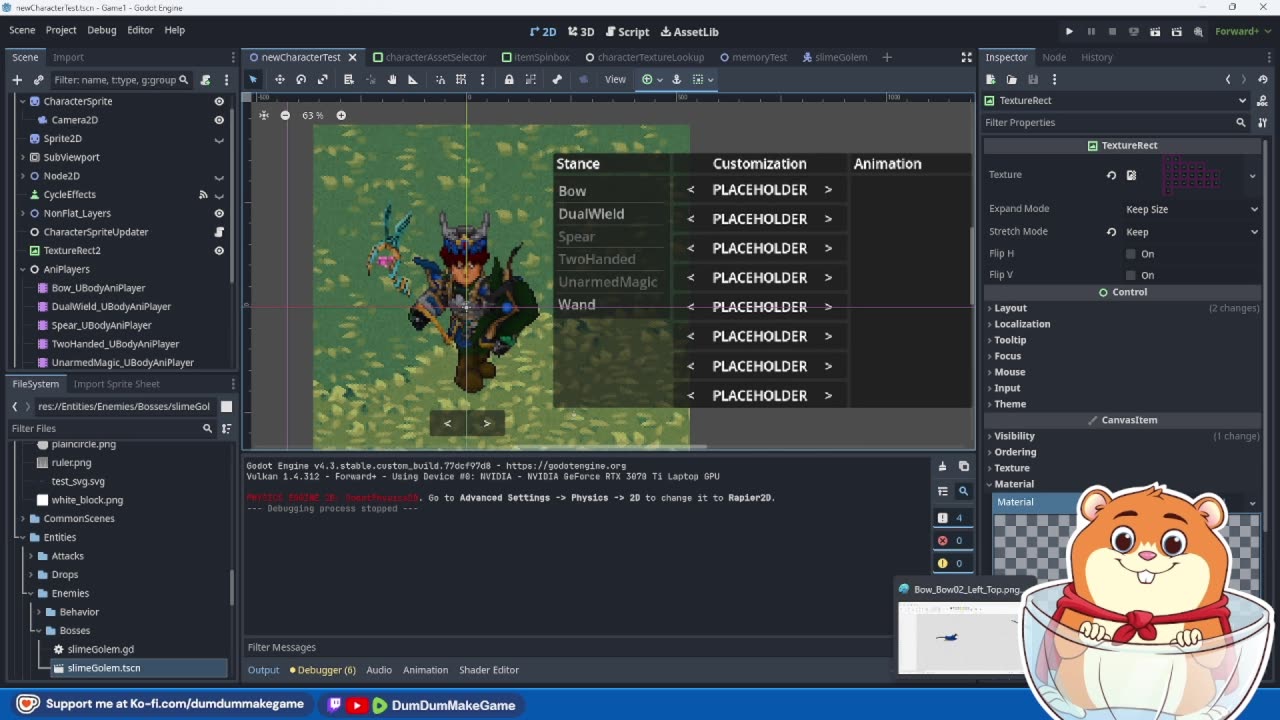 Dev Stream: Investigating Texture Issues Until I Lose My Mind & Dig to the Center of the Earth!