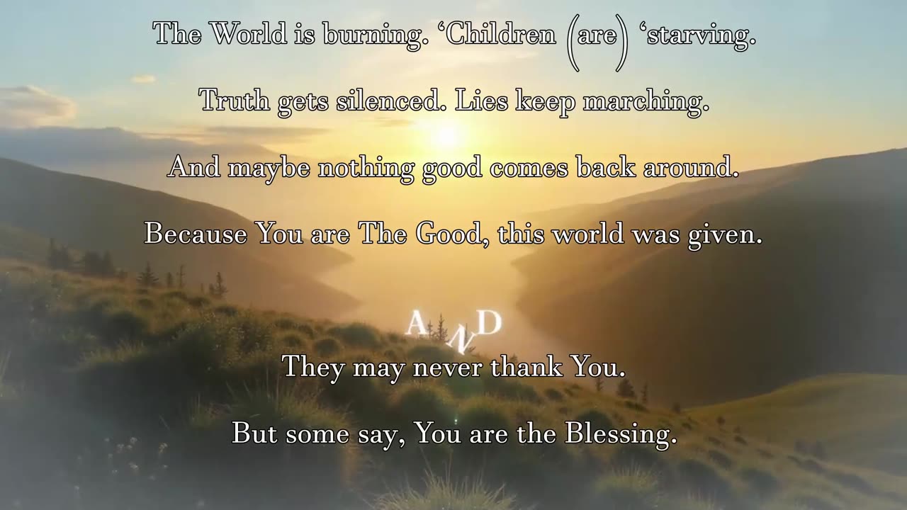 BrokenRoots ~ You Are the Blessing { Lyrics } Remix 1 { Dance Ver. } Christcore Slowed PC