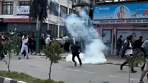 Viral: Gen-Z protest 💀#trending #nepal #aura #shorts #funk #fypシ゚viral #edit #ge