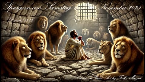 Spurgeon am Samstag, dem 08. November 2025, zu Daniel 12,13