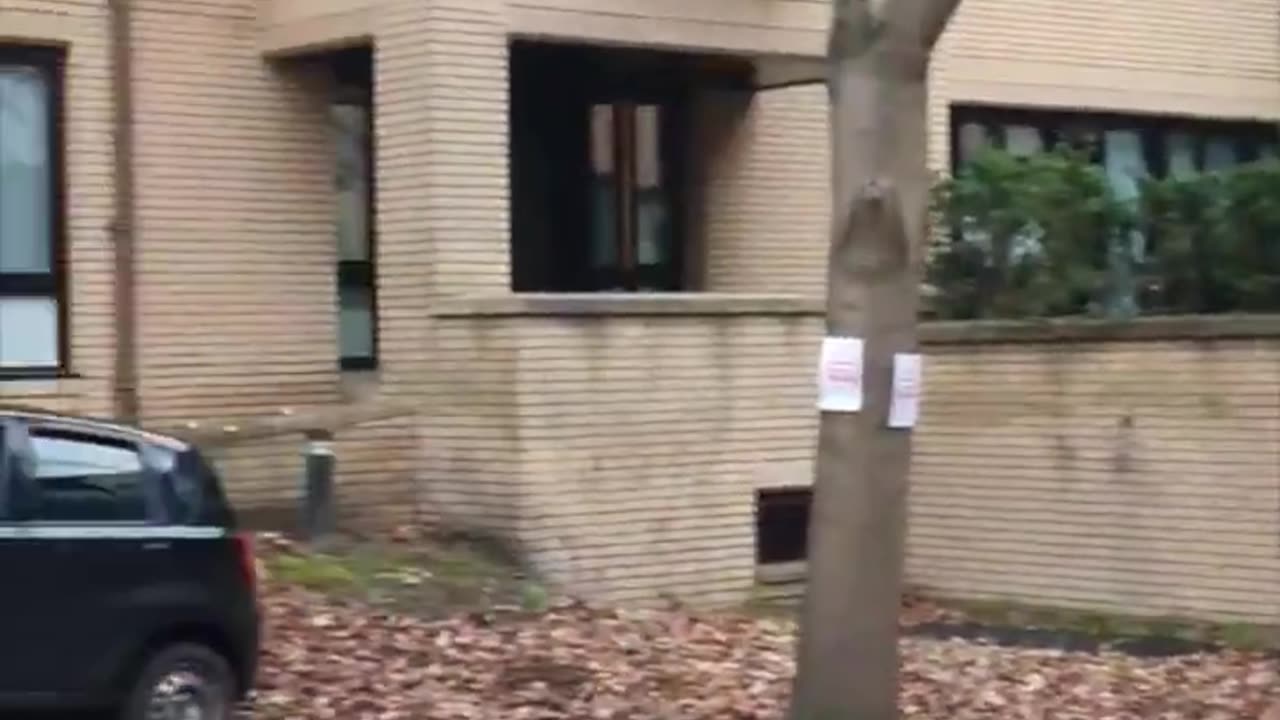 Locals in Chelmsford ask an illegal migrant flats' security guard who is being