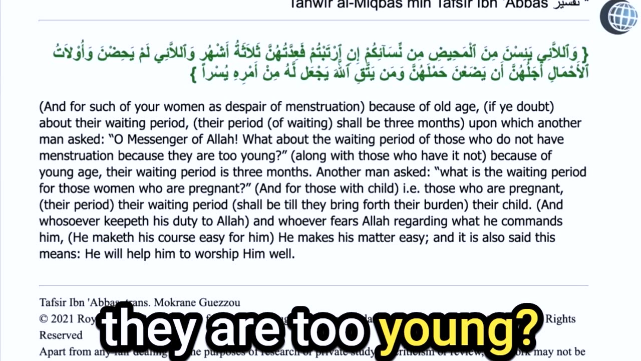The MOST DISGUSTING Verse In The QURAN!