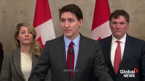 WATCH: Justin Trudeau Announces 'Retaliatory Measures' Amid Trump Tariffs