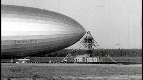 Hindenburg - End Of A Successful Voyage