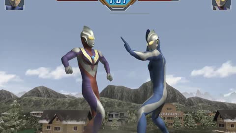 Ultraman Fighting Evolution 3 - Battle Mode - Ultraman Cosmos