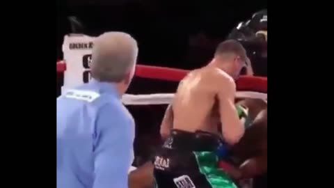 I'd never let a white boy beat me." - Racist boxer then gets knocked out the ring