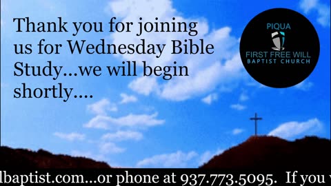 Wednesday Night Bible Study for October 15, 2025.