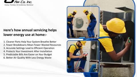 Why Annual HVAC Service Helps You Save Energy