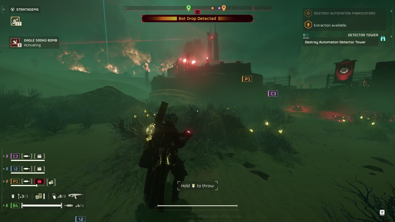 BLITZ mission Chort Bay Super Helldive BOTS