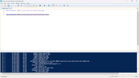 Get-ChildItem for File and Directory Management