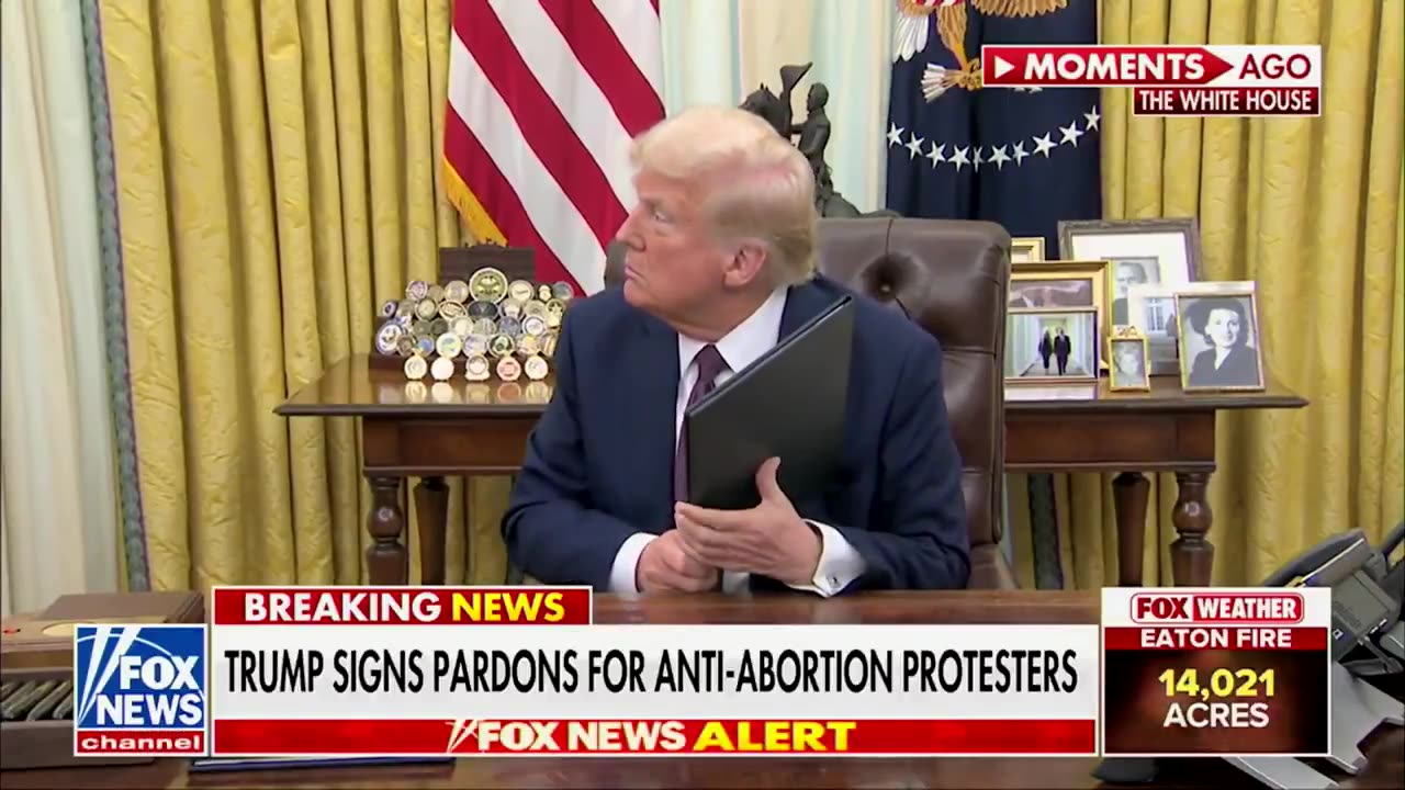 President Trump Pardons Pro-Life Activists Jailed By Biden Regime