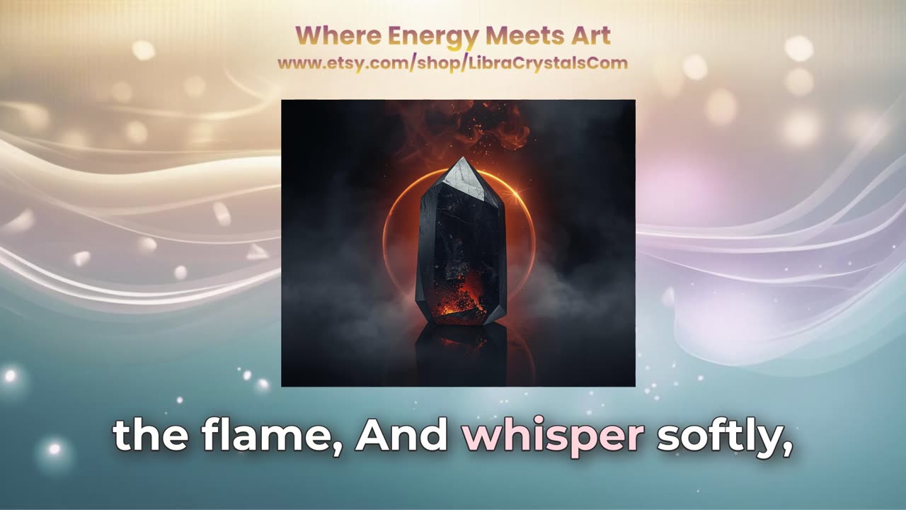 Obsidian – The Mirror of Shadows | A Poem of Strength, Truth & Protection