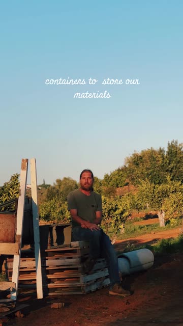 🥕🌸 Jonas introduces the preparation for the raised beds and the surrounding area...