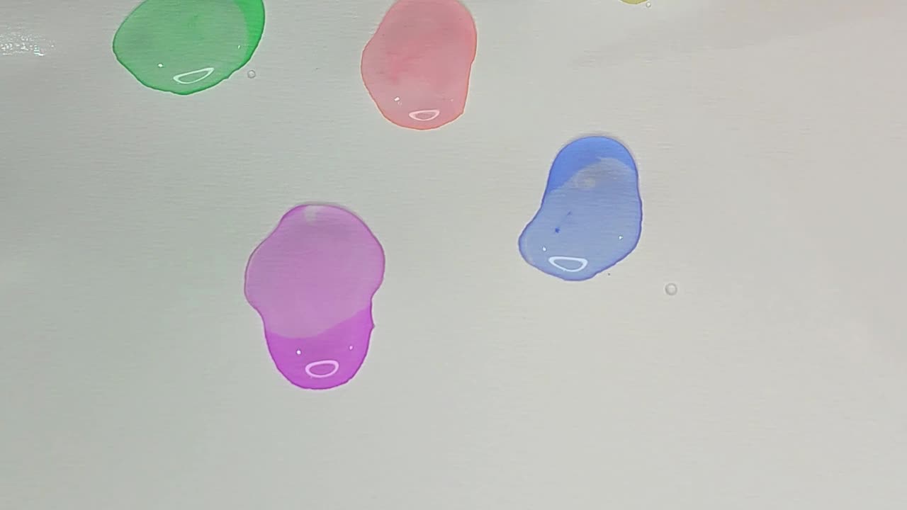 Colour mixing satisfying video