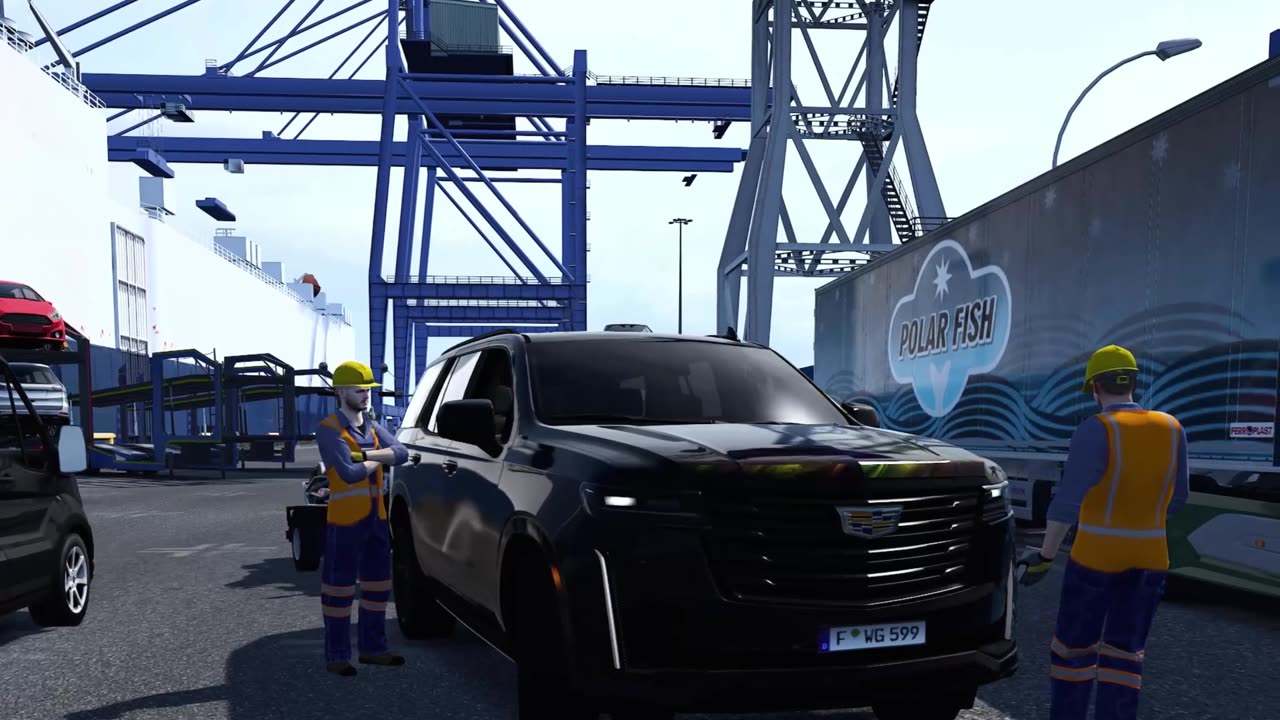 Cadillac Escalade Hit the Road in Spain Euro Truck Simulator 2 #eurotrucksimulator2 #ets2