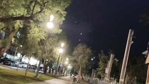 Winter night exercise