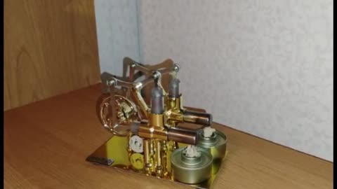 Stirling hot air engine