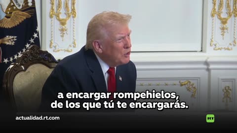 Trump sobre los rompehielos: "Rusia tiene 48 y nosotros solo uno, es ridículo"