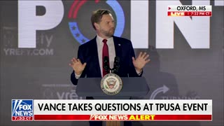 JD Vance Spars With Student About America's 'Christian Foundation'