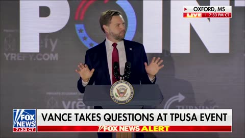 JD Vance Spars With Student About America's 'Christian Foundation'