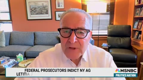 Chuck Schumer takes time off from holding the government hostage to say his unhinged supporters should be "forcefully rising up"