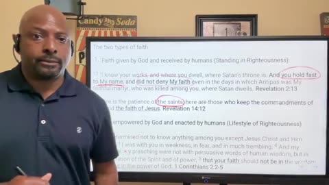 Episode 1489: Every born again believer HOLDS ON to God's faith according to Jesus