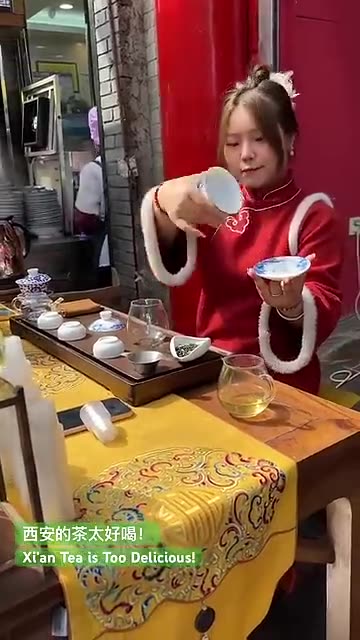 Xi’an Tea Ceremony Perfection — Beauty, Grace, and World-Class Flavor 🍵✨
