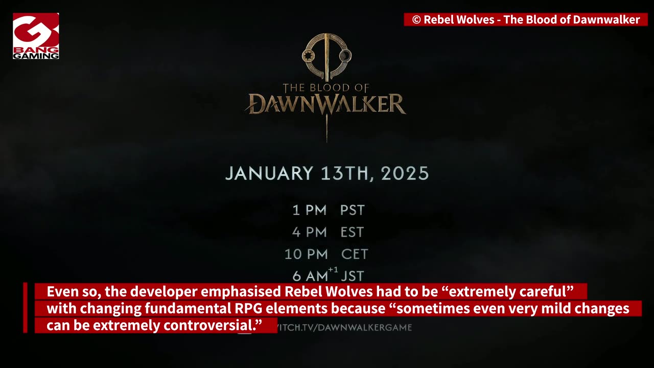 Blood of Dawnwalker head vows horror game will be ‘experimental’ and ‘push the genre forward’