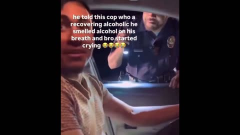 Can you believe this? Cop is too sensitive - Making a cop cry on job is WILD