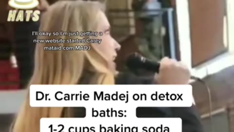 DR CARRIE MADEJ DETOX BATHS