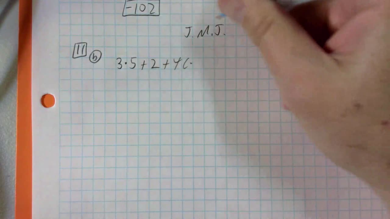 Saxon Algebra 1 Lesson 11 (b)