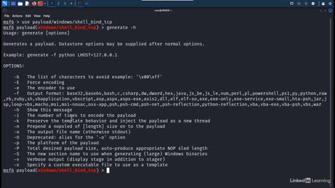 Metasploit L7 (03. How to create payloads and stagers)