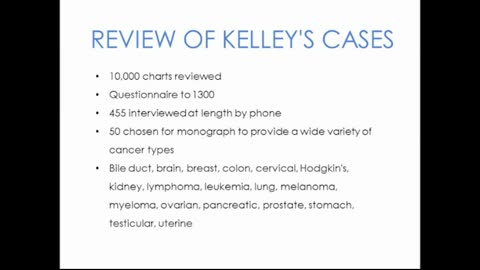 Dr Nicholas Gonzalez - Different Diets for Different Types (Part 2) - Cancer Therapy