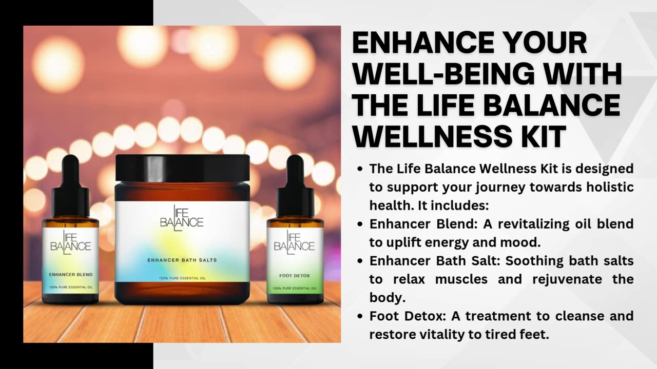 Achieve Harmony with Life Balance Wheel & Wellness Kit