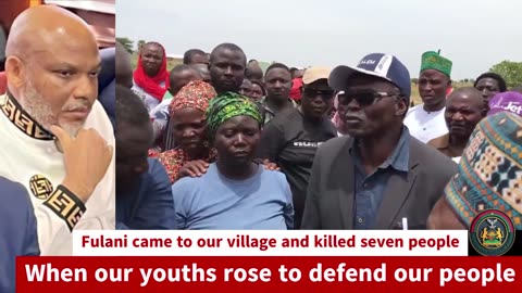 Army stepped in to protect the Fulani terrorists - Fulani came to our village & killed seven people