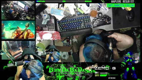 Sponsored Stream and Tattoo Stream! | #ZeroG #allegedly #3DPrintDaddy #Grandma #BaDass #Sponsorship