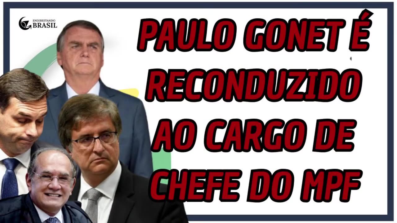 SEM APOIO DE JAIR BOLSONARO, PAULO GONET É RECONDUZIDO AO CARGO DE CHEFE DO MPF