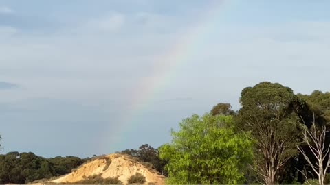Rainbows at Jaya Sanctuary with Pete