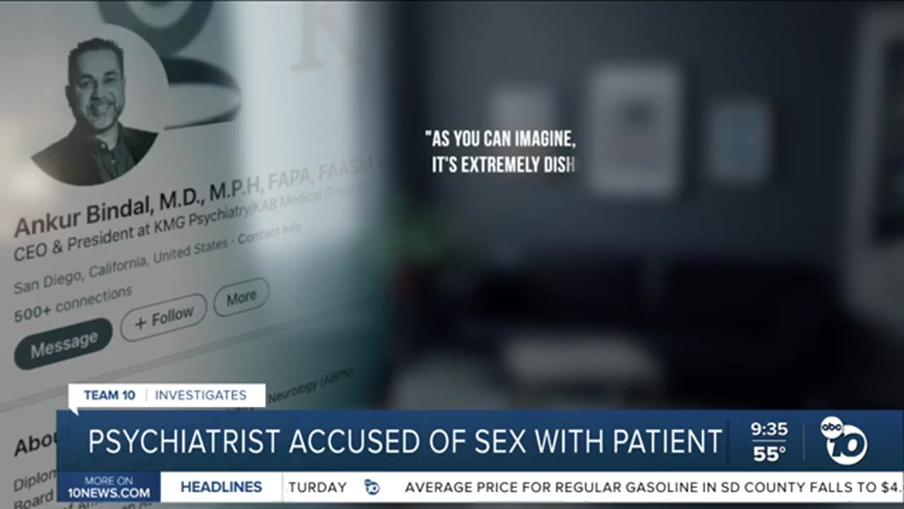 Medical Board Accuses Psychiatrist of Having Sex With Patient in His Office