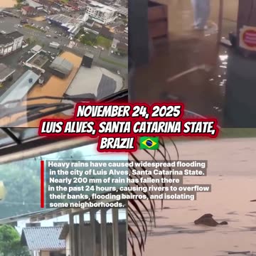 November 24, 2025 Luis Alves, Santa Catarina State, Brazil