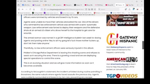 Federal Agents Boxed in and Ambushed by 10 Cars in Chicago