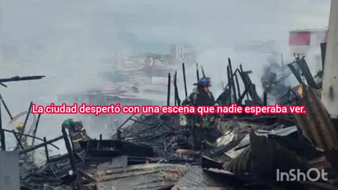 Apareció una verdad inquietante tras el incendio que arrasó varias casas en Antofagasta
