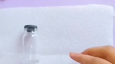 Must Watch: Ocean in a Bottle DIY / Mini bottle art 🎨 #viral #shorts