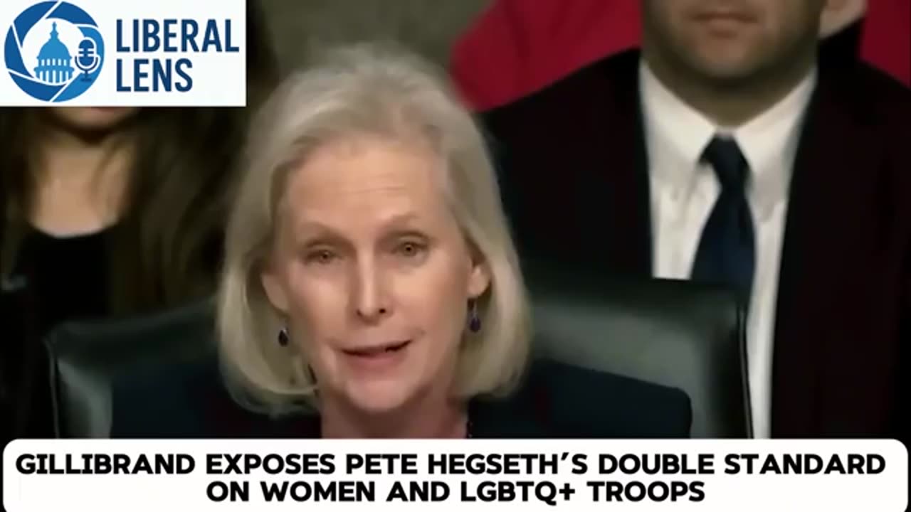 Gillibrand Exposes Pete Hegseth’s Double Standard On Women And LGBTQ+ Troops