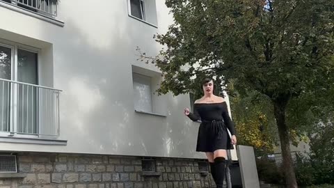 French tgirl being a perfect woman to you