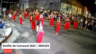 Desfile de Carnaval 2025 en el Municipio de Migues, Canelones, Uruguay (01/03/2025)