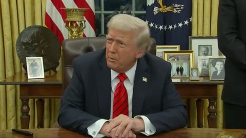 President Trump signs Executive orders and takes questions Feb 10, 2025