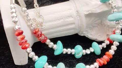 修正----GN-20250102-02 New Year's Gift Beautiful Natural Winter Turquoise Bracelet for Women Natural