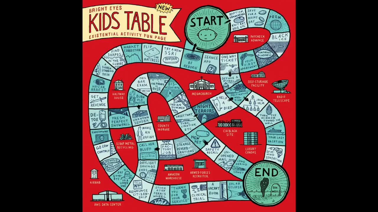Bright Eyes - Kids Table