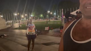 Liberals assume a black man is homeless and get triggered to find out he is MAGA supporter